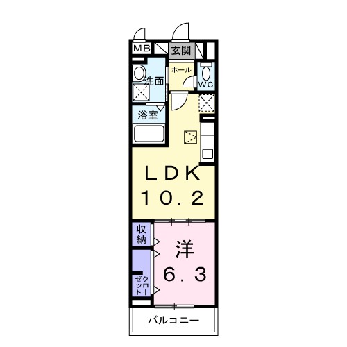 ベル　ファミーレ 間取り図