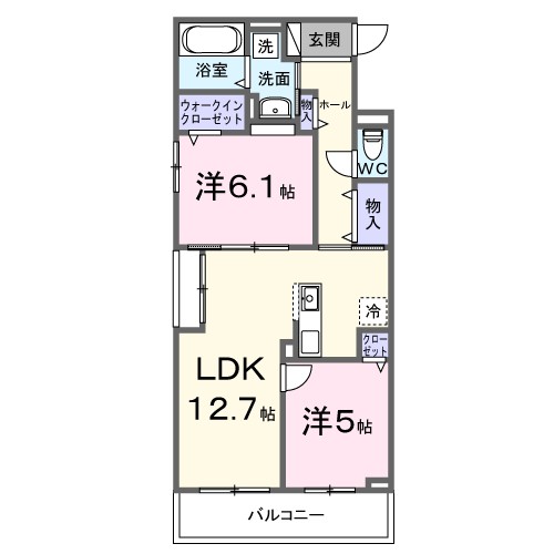 ニード　コート 間取り図