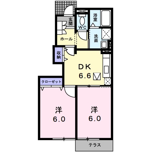 プラシード　カーサ 間取り