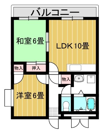 ハイパレス梶 間取り図
