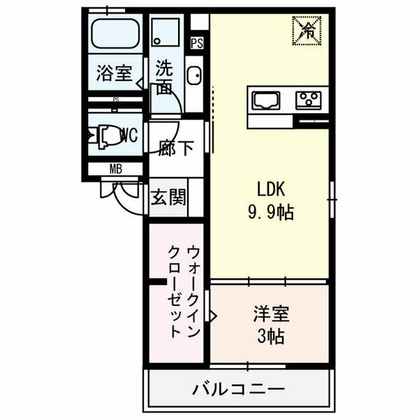 ペガコーン 間取り図