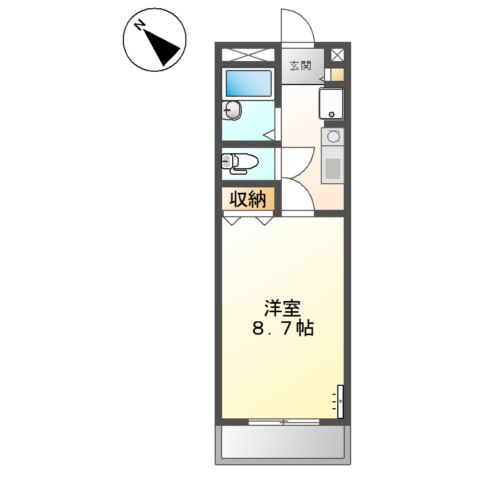 ビエンフェオークラⅡ 間取り