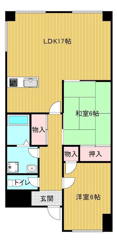 リバーパーク 間取り