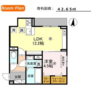 Ciashist中宮3丁目    間取り
