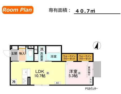 D-room佐太中町  間取り図