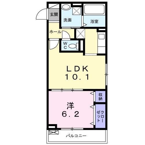 パレフローラ 間取り図