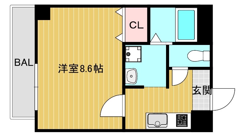 アヴェーレ早苗町   間取り