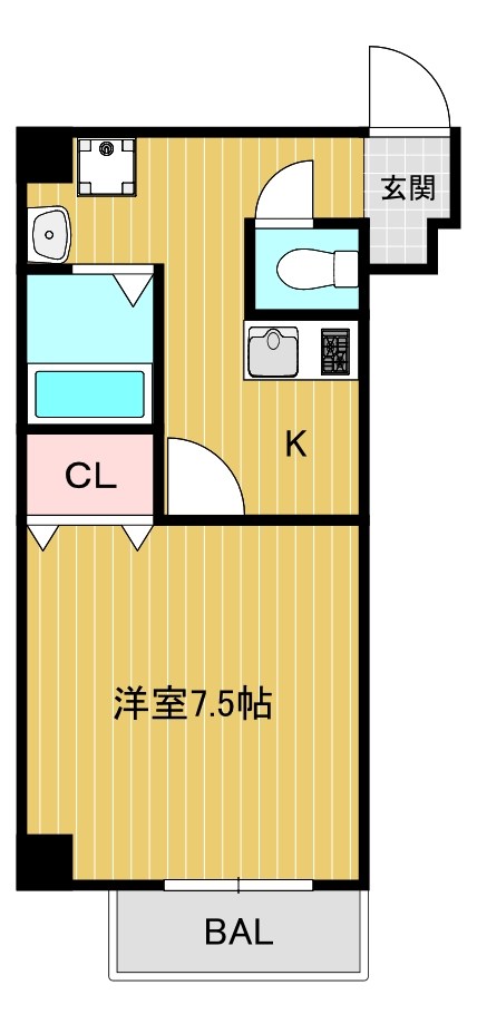 アヴェーレ早苗町   間取り