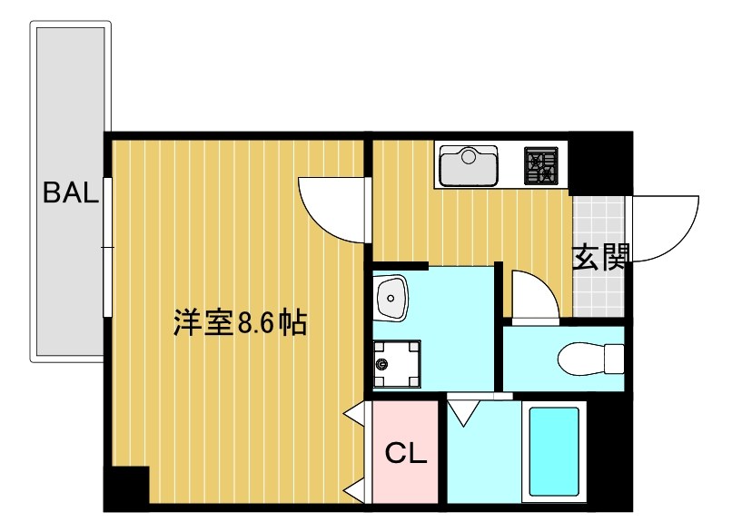 アヴェーレ早苗町   間取り図
