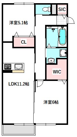 ウィステリア  間取り図