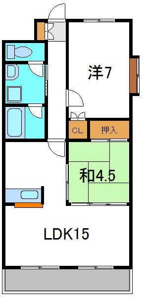 サニーコート暁  間取り図