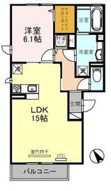ビュー大久保  間取り