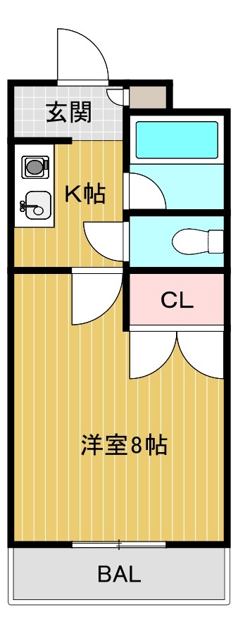 コーポサン 間取り