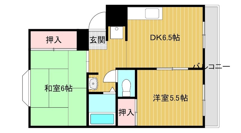 サンハイツⅠ 間取り