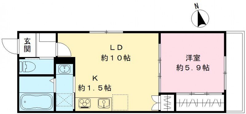 ユアメゾンプリーモ 間取り