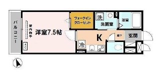 モンテリブロあさひ  間取り