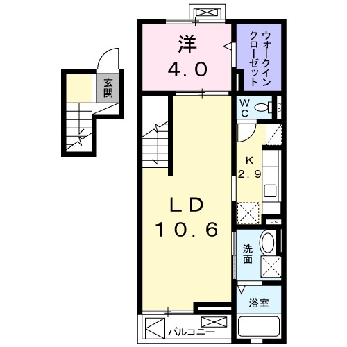 Ｌａ　Ｌｕｃｅ 間取り