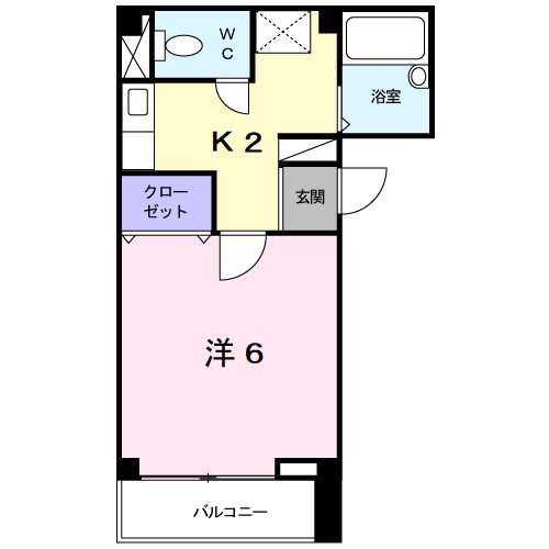 ヴィラウエスト 間取り
