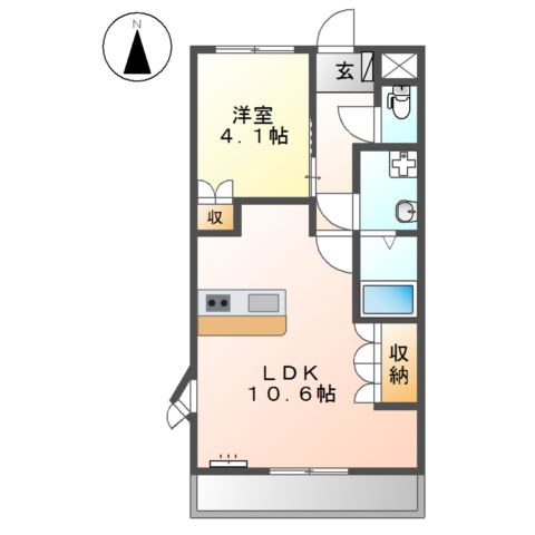 エトワール新在家 間取り
