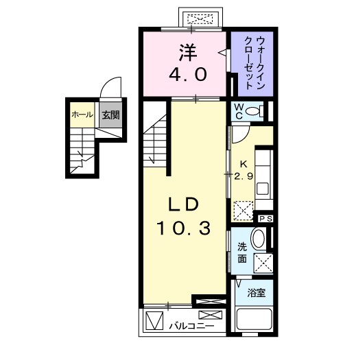 クリアネス　コート 間取り
