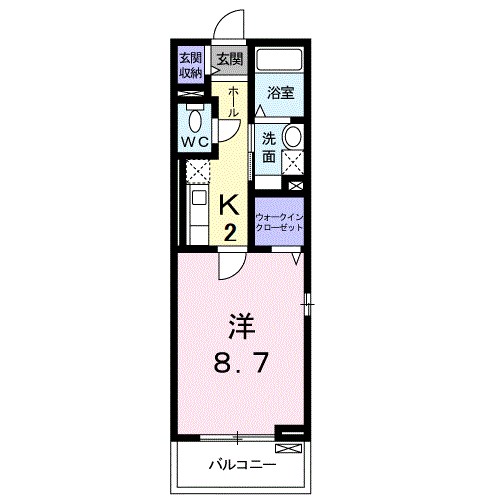 プレジェーネ　一津屋 間取り