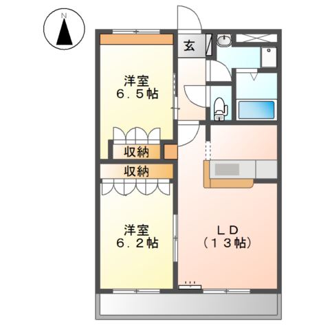 シャルマン 間取り