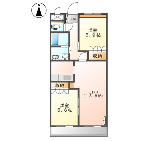 ルーテシア 間取り