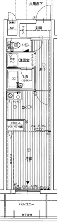エスリード吹田駅前 間取り