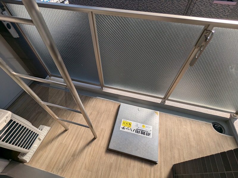 エスリード神戸兵庫駅マリーナスクエア ベランダ