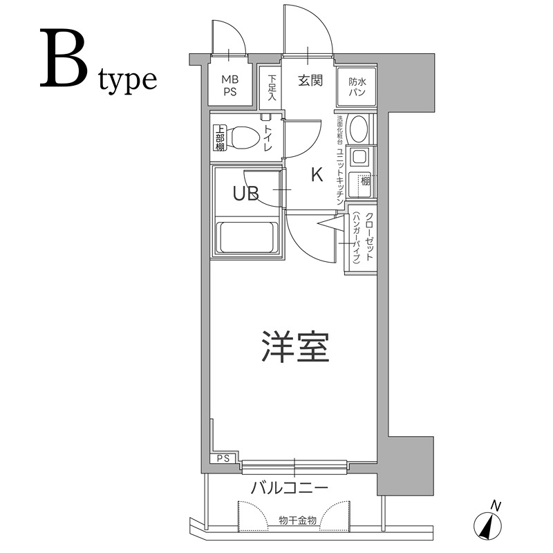 エスリード同心第３ 間取り