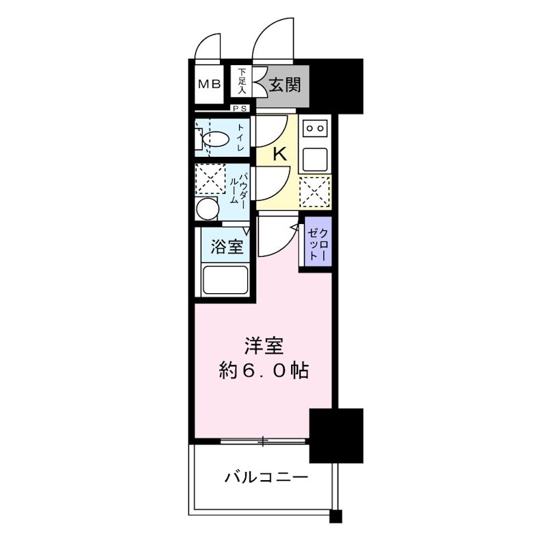 エスリード新大阪ザ・プレミアWEST 間取り
