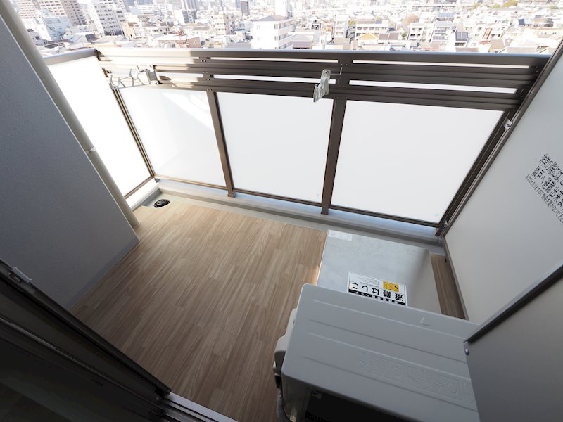 エスリード大阪城EAST ベランダ