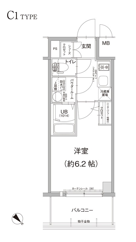エスリード神戸グランドール 間取り