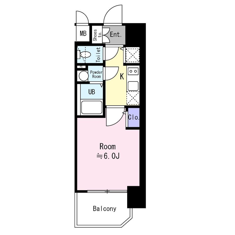エスリード ザ・レーヴ大阪 間取り
