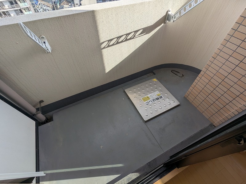 エスグランデ梅田ノース ベランダ
