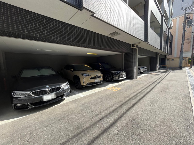 エスリード大阪城 駐車場
