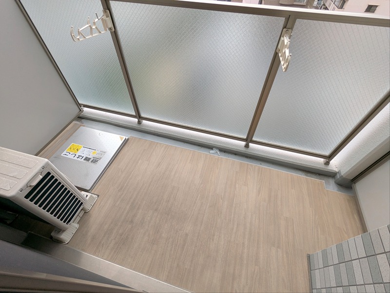 エスリード大阪梅田リュクス ベランダ