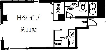 Lady Bee Ikeda（Hタイプ） 間取り