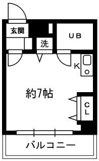 Lady Bee Ikeda（C2タイプ） 間取り