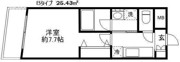 [Sonare]カノンハイツ Bタイプ 間取り