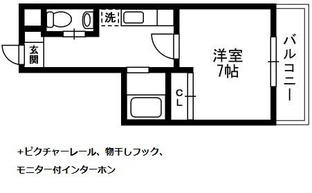 [Sonare]アルペジオ生田 Cタイプ 間取り
