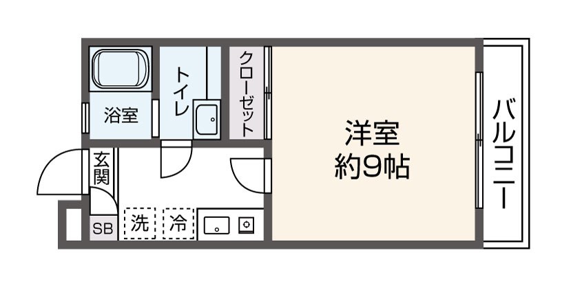 [Sonare]アモローソ桜台 Aタイプ 間取り