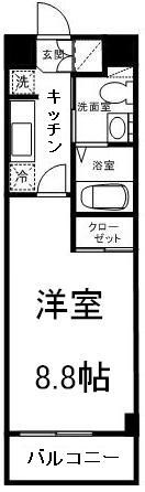 [Sonare]サロン　ノワール Bタイプ 間取り