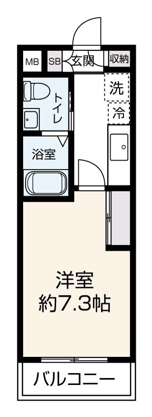 [Sonare]アーバンコート仙川 Aタイプ 間取り