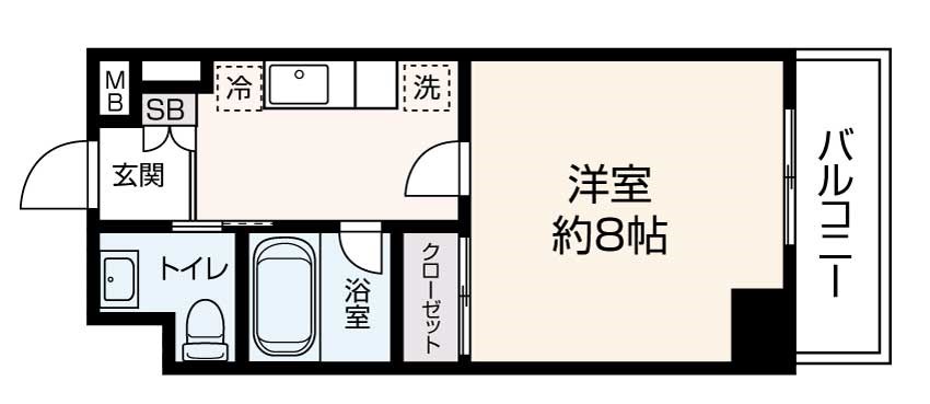 [Sonare]アルペジオ生田Ｂタイプ 間取り