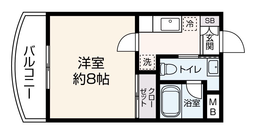 [Sonare]グレイスコート Bタイプ 間取り