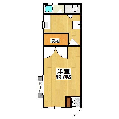 一平荘(新小竹） 間取り