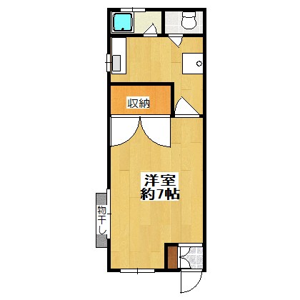 一平荘(新小竹） 間取り