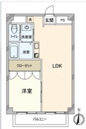 愛知県名古屋市中区栄１丁目 間取り