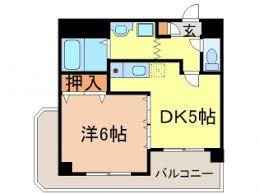 愛知県名古屋市瑞穂区松月町１丁目 間取り